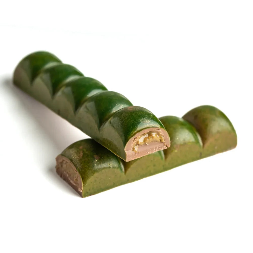Barre chocolatée Goldfinger Pistache