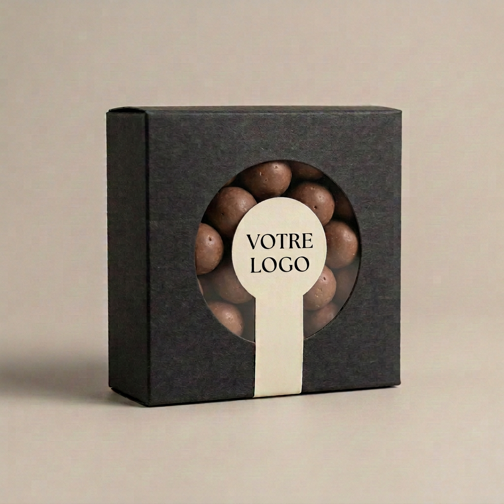 Coffret noisettes avec uniquement Votre logo
